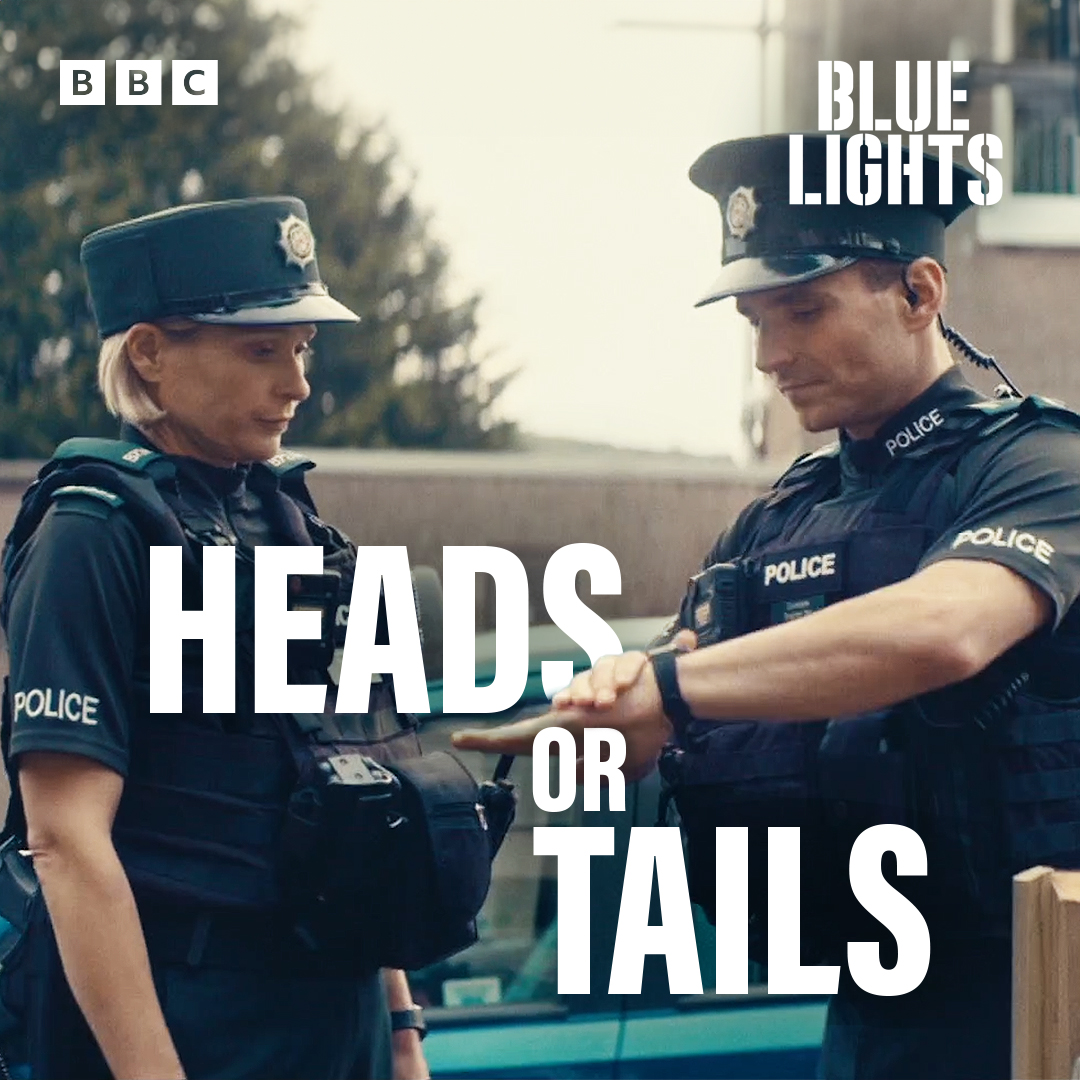 Heads we'll watch episode 3 of the brand new #BlueLights tomorrow on BBC One at 9pm. Tails we'll watch it right now on #iPlayer!

#BringOnTheBlueLights #BBCOne #TV #TVDrama