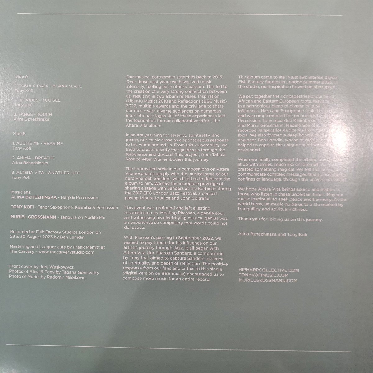 Norfolk Gin Jonathan (@norfokgin) on Twitter photo Now playing this.
We heard Alina and Tony perform this on Thursday <a href="/NorwichArtCentr/">Norwich Arts Centre</a>
We were captivated.
If you only buy one album this year make it this one.
#music #vinyl #jazz #soul Now playing this.
We heard Alina and Tony perform this on Thursday <a href="/NorwichArtCentr/">Norwich Arts Centre</a>
We were captivated.
If you only buy one album this year make it this one.
#music #vinyl #jazz #soul
