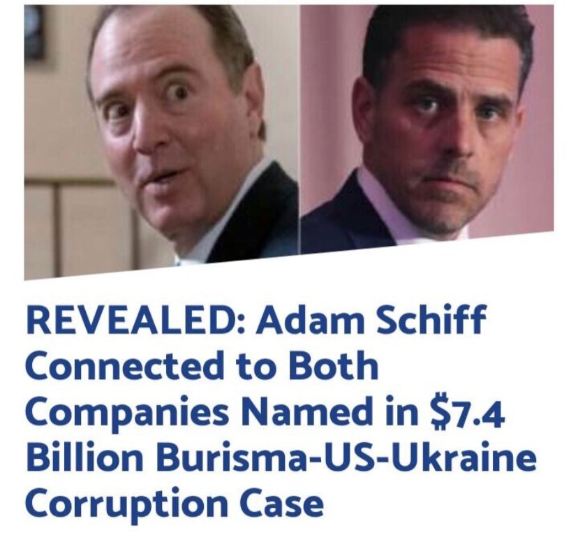 Morning America 🙌 
Why hasn't FBI Raided Adam Schiff/Hunter Biden's home❓️FBI Corrupt At it's Core
MAGA✊️Trump's Right 🙋‍♀️