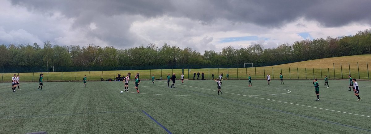 Our under 13's Whites are under way in their cup final. Could we have the first league and cup double of the day?? #UpTheChurch