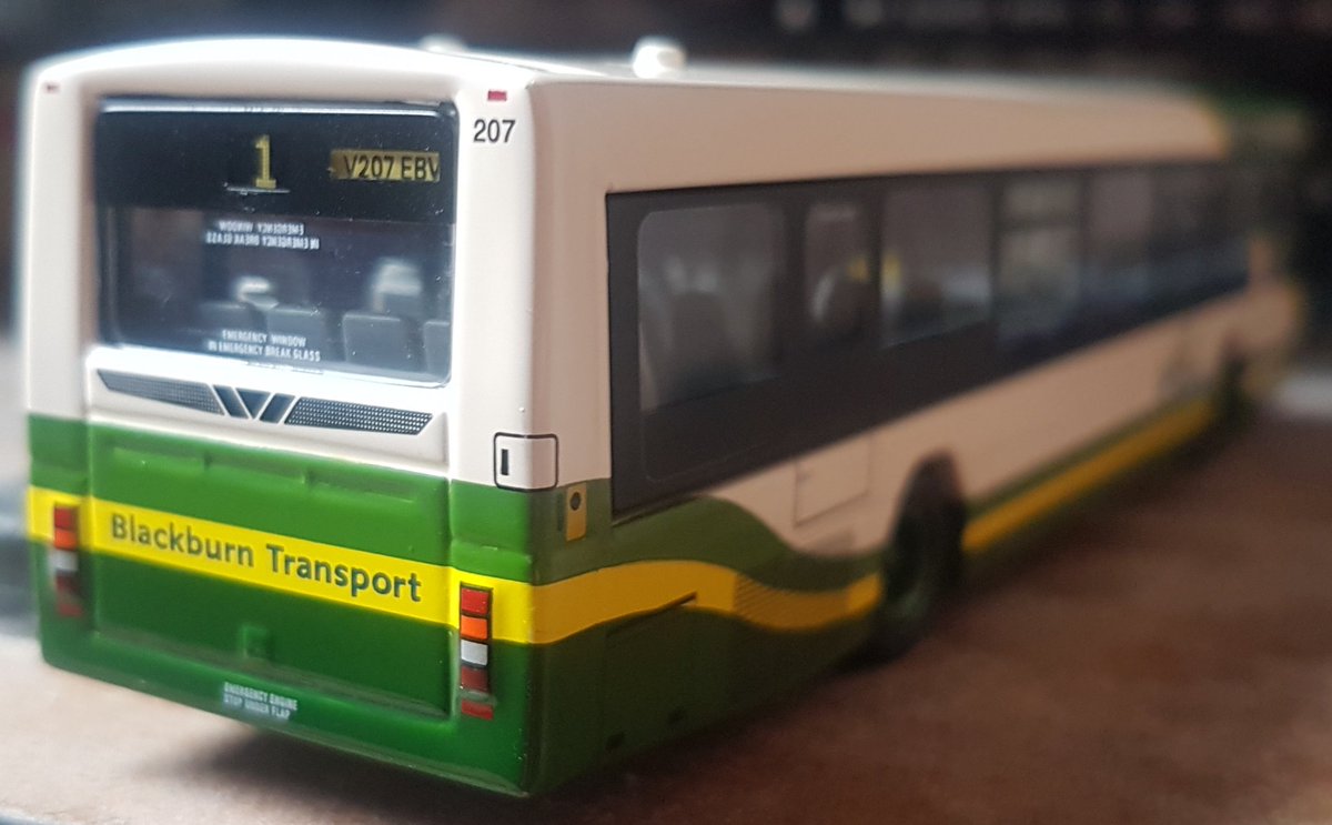 The 9th model that I got at the Coventry Transport Fair yesterday was this Blackburn Transport Wright Renown Volvo B10BLE (in their final livery by sale to Transdev in 2007) by Exclusive First Editions