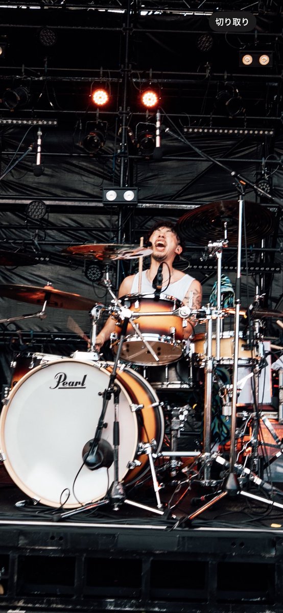 スサシちゃんのライブでは
ステージ上にドラムしか居ない瞬間がたまにあるよ。
photo by <a href="/verse_taiki/">Taiki Hashimoto</a> 
#スサシ