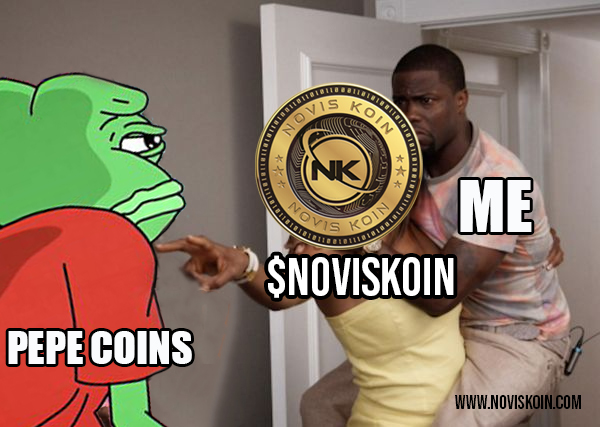 In a world of uncertainty, #NovisKoin is our beacon of trust and transparency 🔍 #DecentralizedFinance #CryptoCulture #meme #cryptomeme