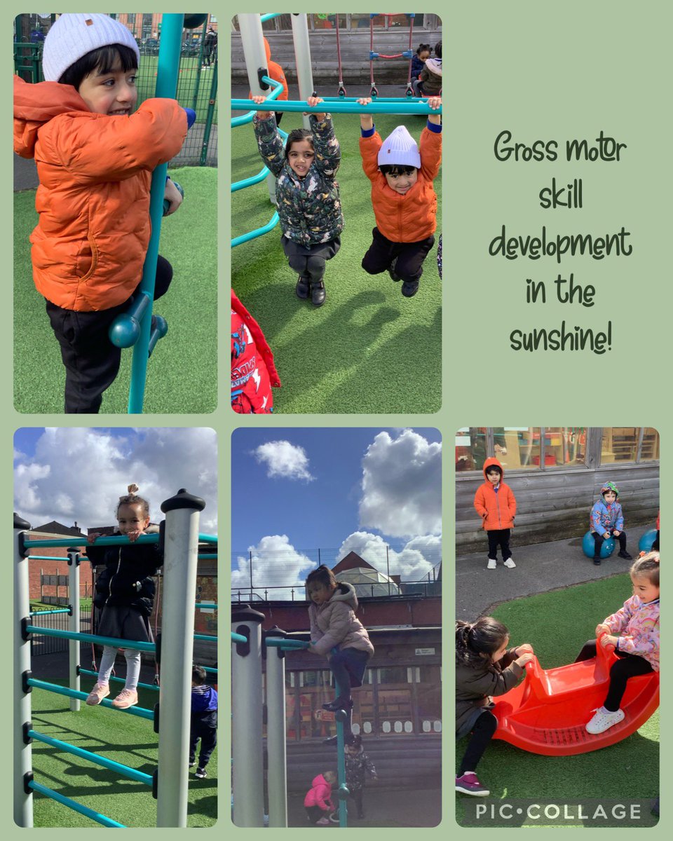 The Nursery children have made the most of the nicer weather this week and have thoroughly enjoyed developing their learning in our outdoor spaces. #onefamilyinChrist #grossmotorskills #climbing #swinging #strengtheningmuscles #gettingreadyforwriting #outdoorprovision