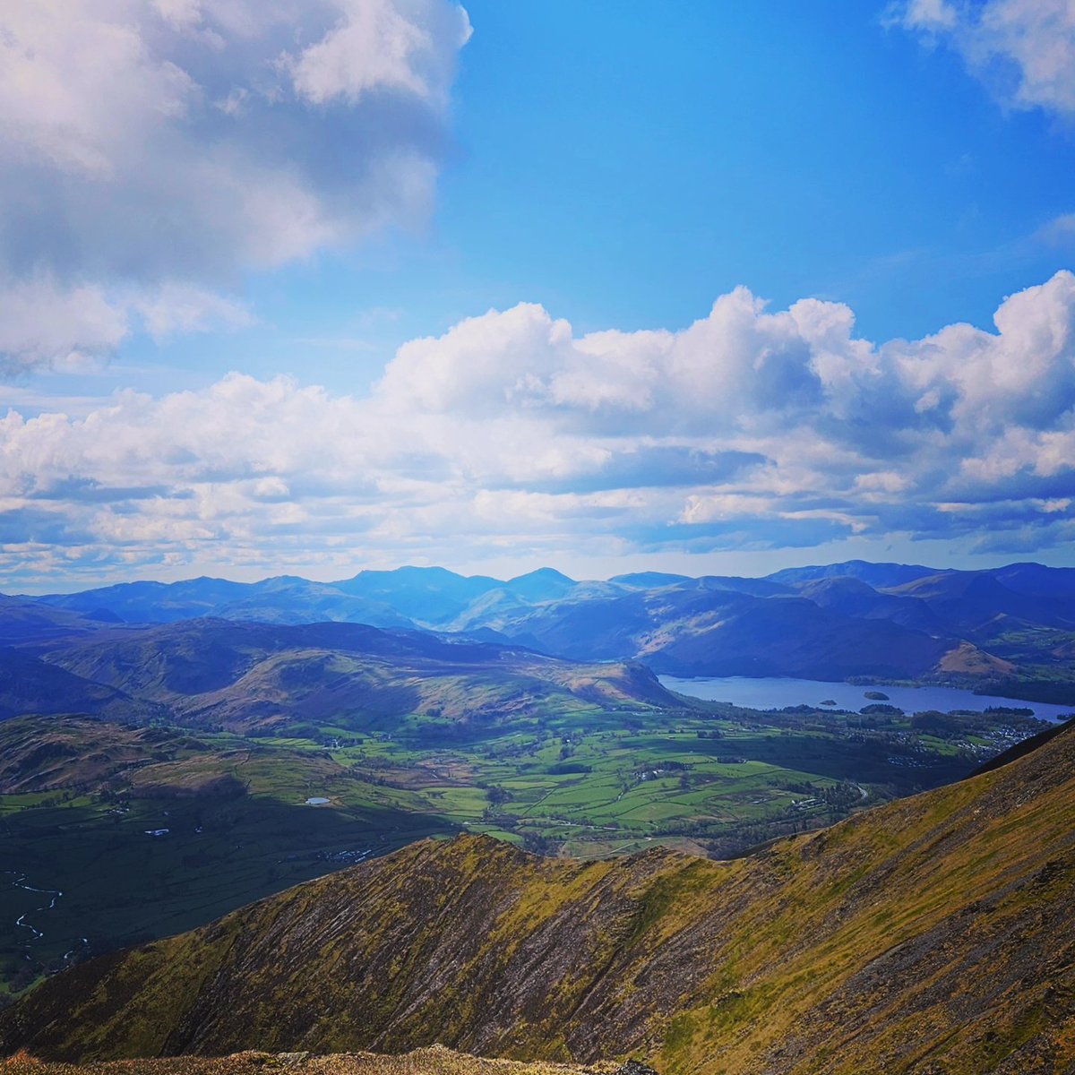 Headed up Blencathra yesterday & was rewarded with this view. No better medicine 😍