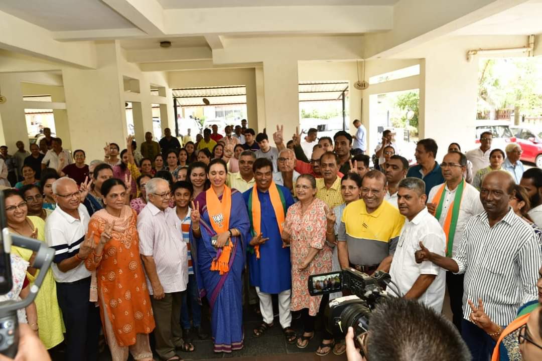 Corner meeting held at C.D.Complex Murida fatorda @DrPramodPSawant @BJP4India @AmitShah @ShetSadanand @blsanthosh