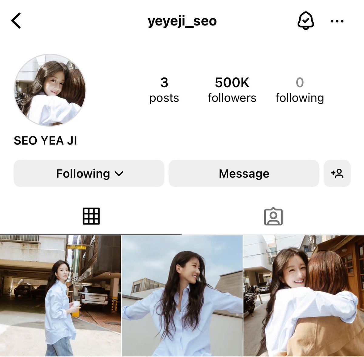 #SeoYeaJi unnie has now surpassed 500k followers on Instagram!!!

she gained half a million followers in just 2 days! ahh the power she holds! so happy to see a lot of people supporting my dearest unnie ❤️🥹

Congratulations Yeaji unnie!!
 #서예지 #ซอเยจี #徐睿知  #ソイェジ
