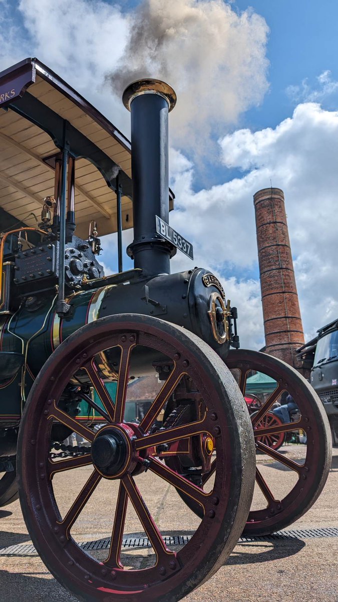 Great day here. Smell that steam, listen to the music of the fairground organ and take in our amazing Victorian brick making machinery. Even the sun has come out. Grab your coat, come and see us. More info thebrickworksmuseum.org