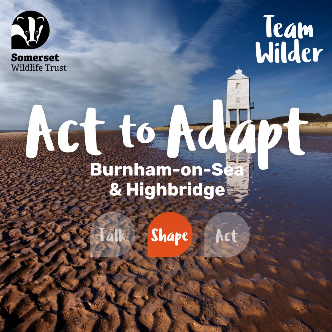 We're running a special drop-in event in Burnham-on-Sea next week! 📆 If you live in Burnham or Highbridge, this is your chance to have your say on your community's brand new Climate Adaptation Plan! 👇 somersetwildlife.org/events/2024-05… #Somerset @burnham_on_sea @BOSHTownCouncil