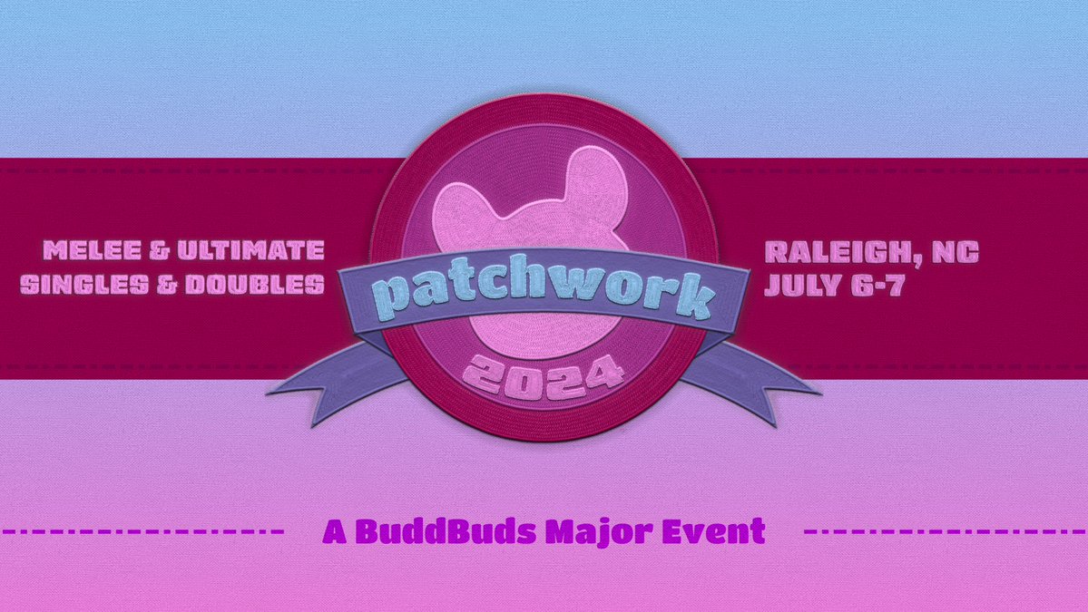 We proudly announce that Comicpalooza Fight Club 2024 is partnering with @BuddBudsEsports's Road to Patchwork 2024!

The winner of Comicpalooza will receive free entry & venue fees into Patchwork 2024, so register now to qualify!

start.gg/palooza X start.gg/patchwork