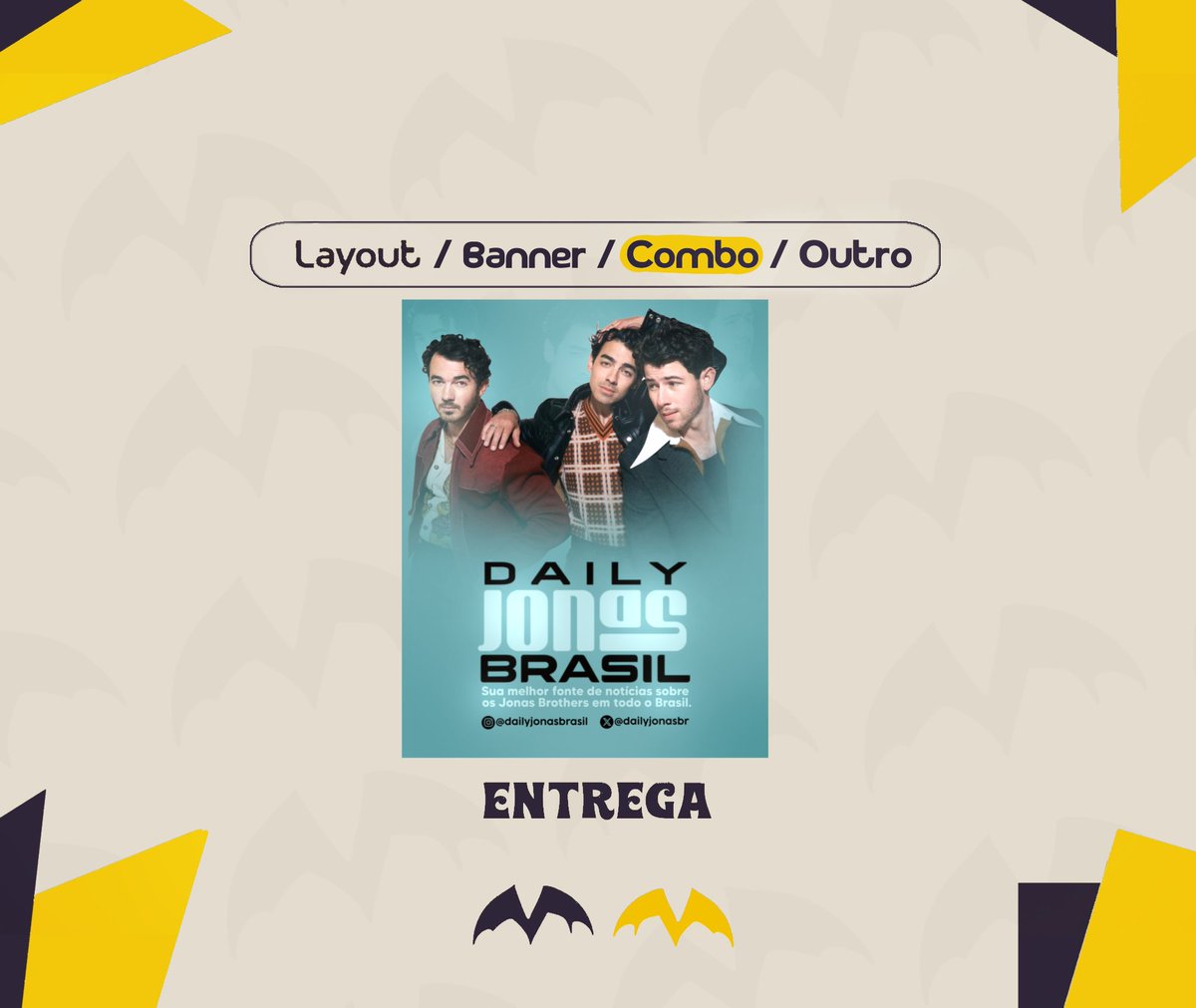 Entrega de Combo.
Muito obrigada por confiar no meu trabalho, volte sempre! 💕
Se interessou? Venha já encomendar seu pedido pela DM! 😉💓