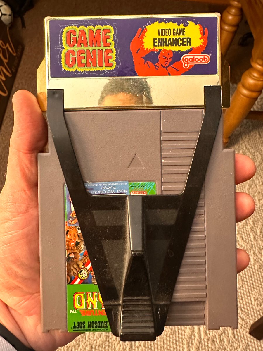 You’re a real one if you ever played NES with a Game Genie. (Was this the original Cronus?)