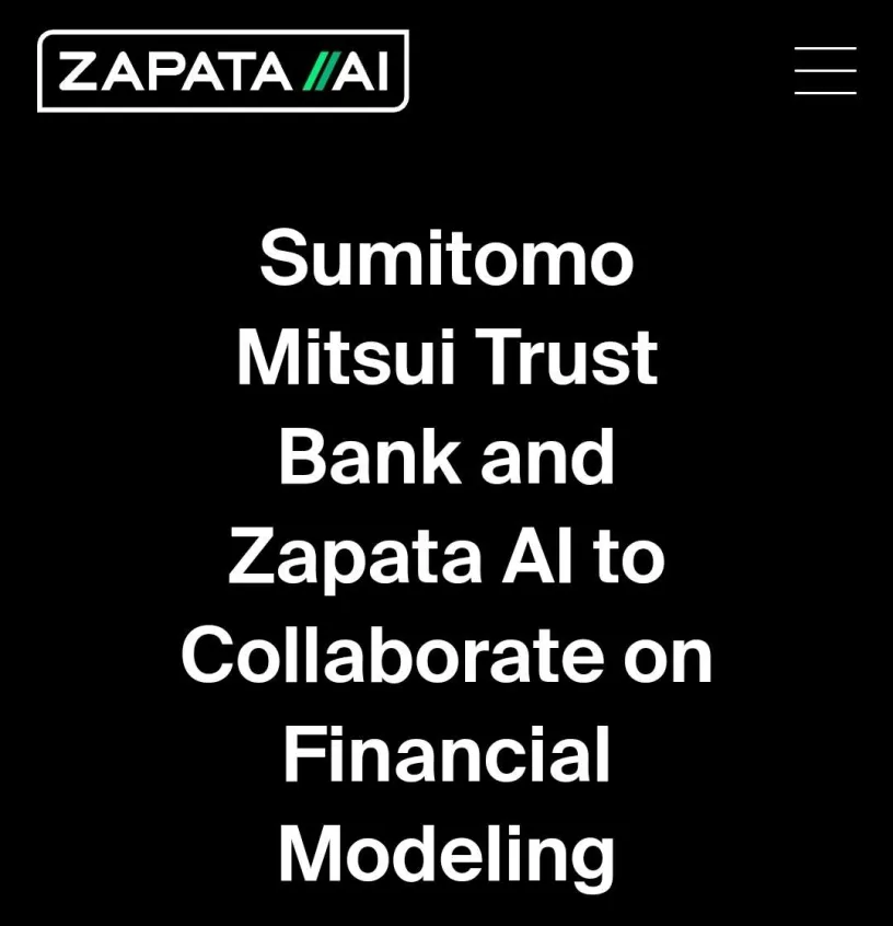 $ZPTA This can be the next $AISP. Chart, MC, relatively undiscovered AI name, all similar. I'm expecting a nice AI swing market into $NVDA ER. Elliott Mgmt (best activist fund) and Buffett are investing heavily in customer of $ZPTA, Sumitomo Bank. Quantum generative AI 🤖