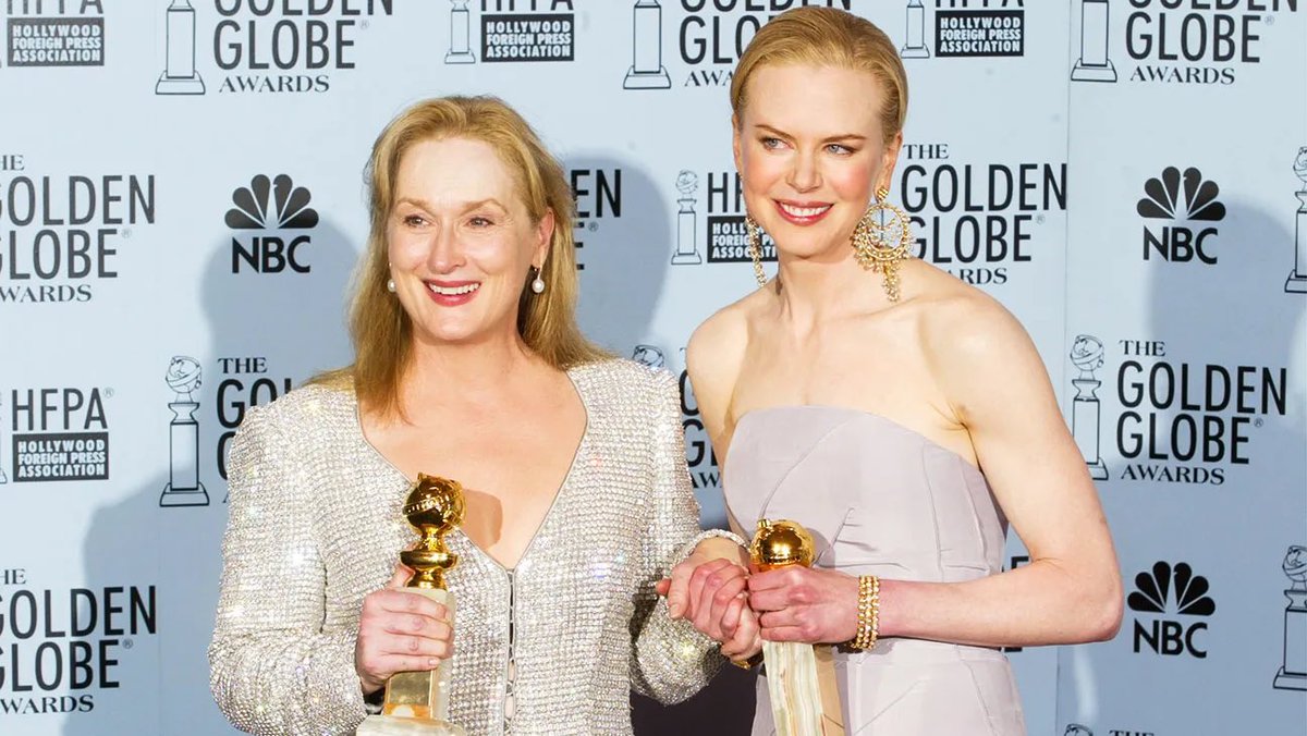 Meryl Streep and Nicole Kidman appreciation tweet. 🙇