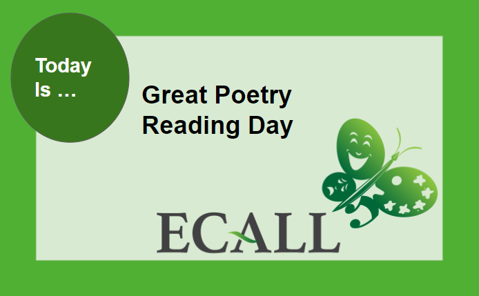 Happy #GreatPoetryReadingDay! 
#art #ArtistsOfTwitter #WritingCommunity #poetry 
ecallonline.org