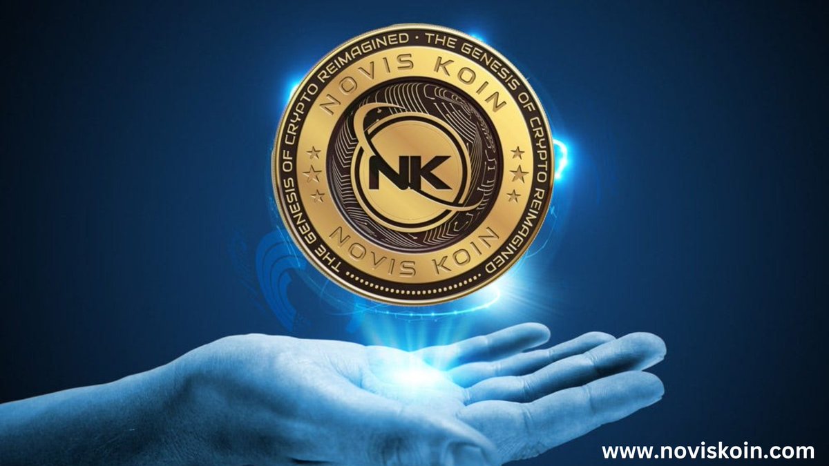 Want to be part of something bigger? Join the $Noviskoin movement and help shape the future of finance. Together, we can redefine the rules of the game. #FutureOfFinance #CommunityMovement #newcoin #futurecrypto