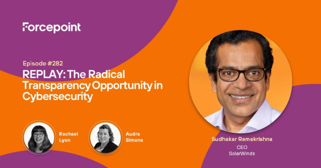 In this replay, we’re excited to welcome back Sudhakar Ramakrishna, CEO at @SolarWinds. This time, he shares insights on the company’s Secure by Design initiative, radical transparency, the power of public/private partnerships and more. bit.ly/3WdFMGR