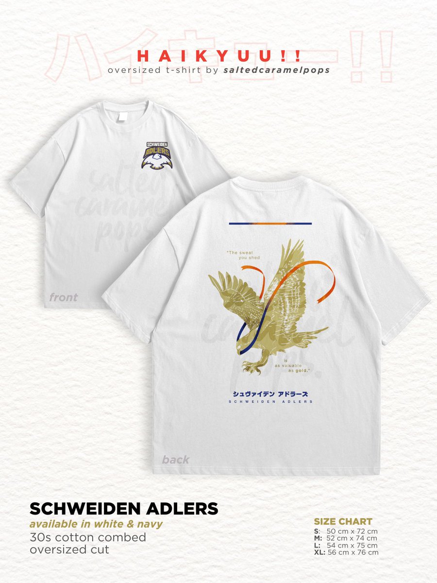 my #ハイキュー t-shirts starring msby black jackals & schweiden adlers will be available for pre-order on May 18th, 2024💖 if you'd like to be notified when the pre-order form is up just reply to this post and I'll add you to the taglist. intl GO can dm me to host