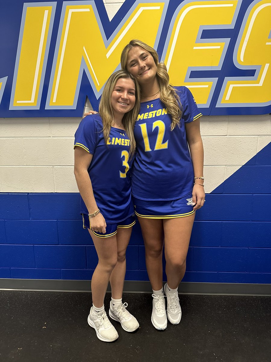 Good luck to Rylee Johnson 22’ and Deirdre Jones 23’ as they play in the SAC conference championship.  Let’s go girls!!! 🖤🥍💛🥍💙 #gosaints  @DonohueJr  @ACPressMulranen  @CChristopherNJ  @APPSportsDesk  @jsslax ey