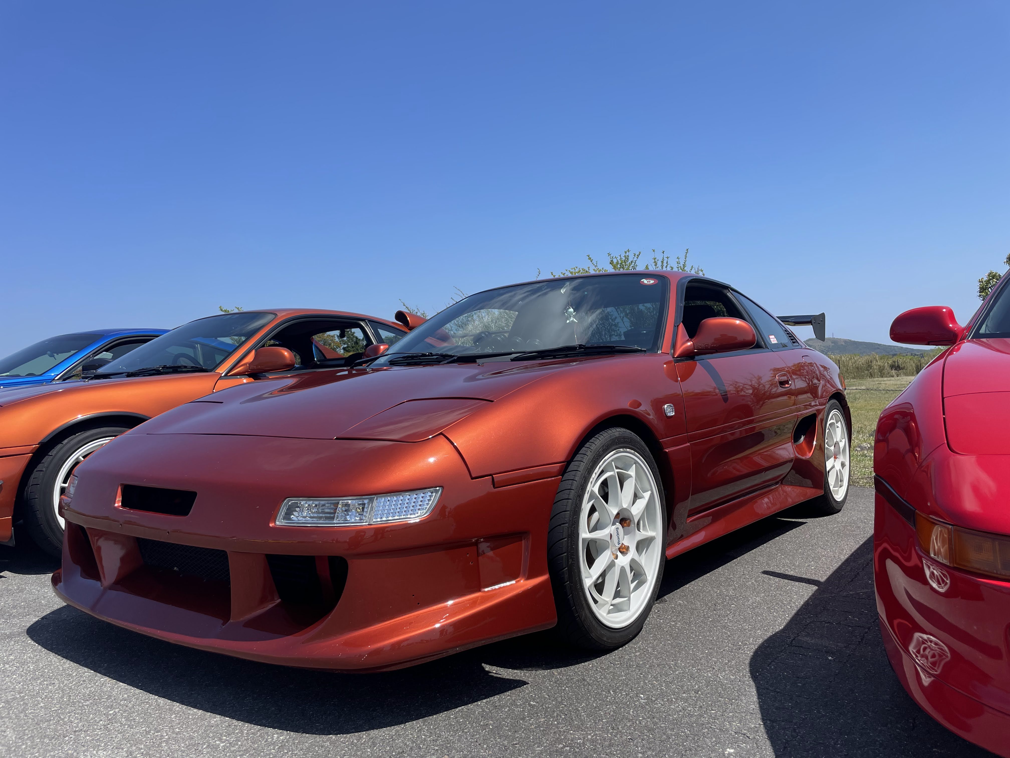 運転席回りの内装外し①（トヨタ MR2・SW20）by みかん三朗
