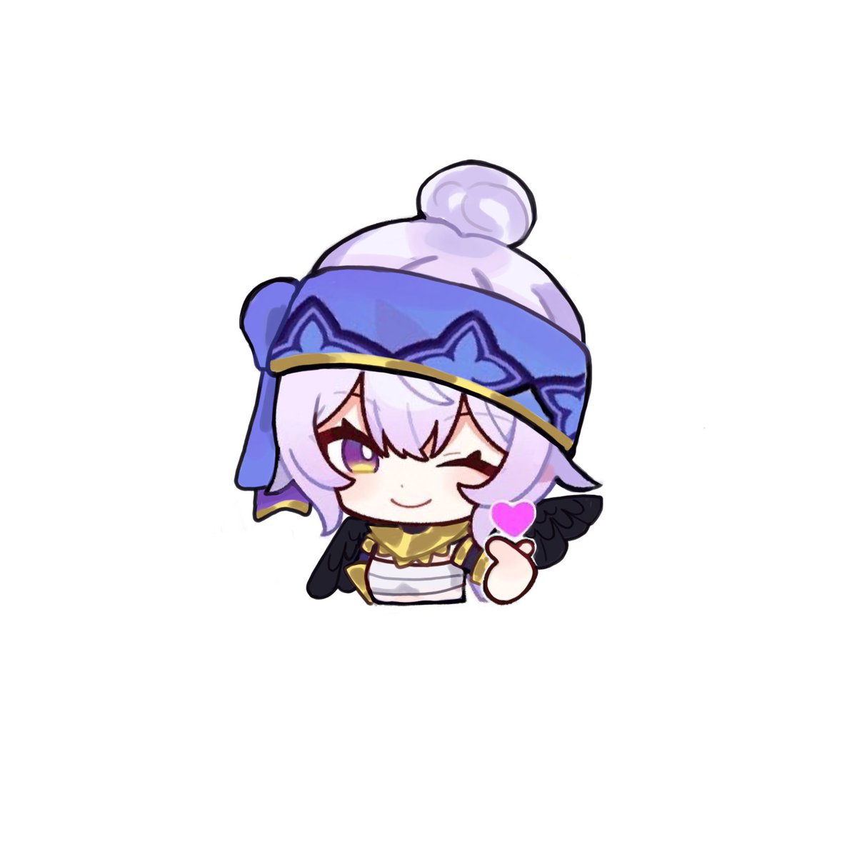 「#หงส์โยมิ :น้องยุพินตัวจิ๋วลงน่ารักเสียจ」|ナムナム🦊⚡️ || ติดเกมのイラスト