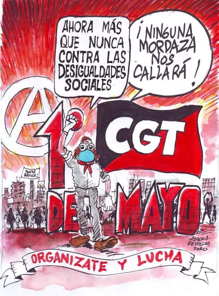 amores_g's tweet image. #1Mayo #1M #PrimeroMayo, a partir de la 11:00 horas, desde #Legazpi (Madrid), nos manifestamos contra las desigualdades, por el reparto de la riqueza, contra la precariedad y por unas condiciones dignas para la #ClaseObrera. 

Ah… y contra todas las mordazas. 

📷 @cazagra.