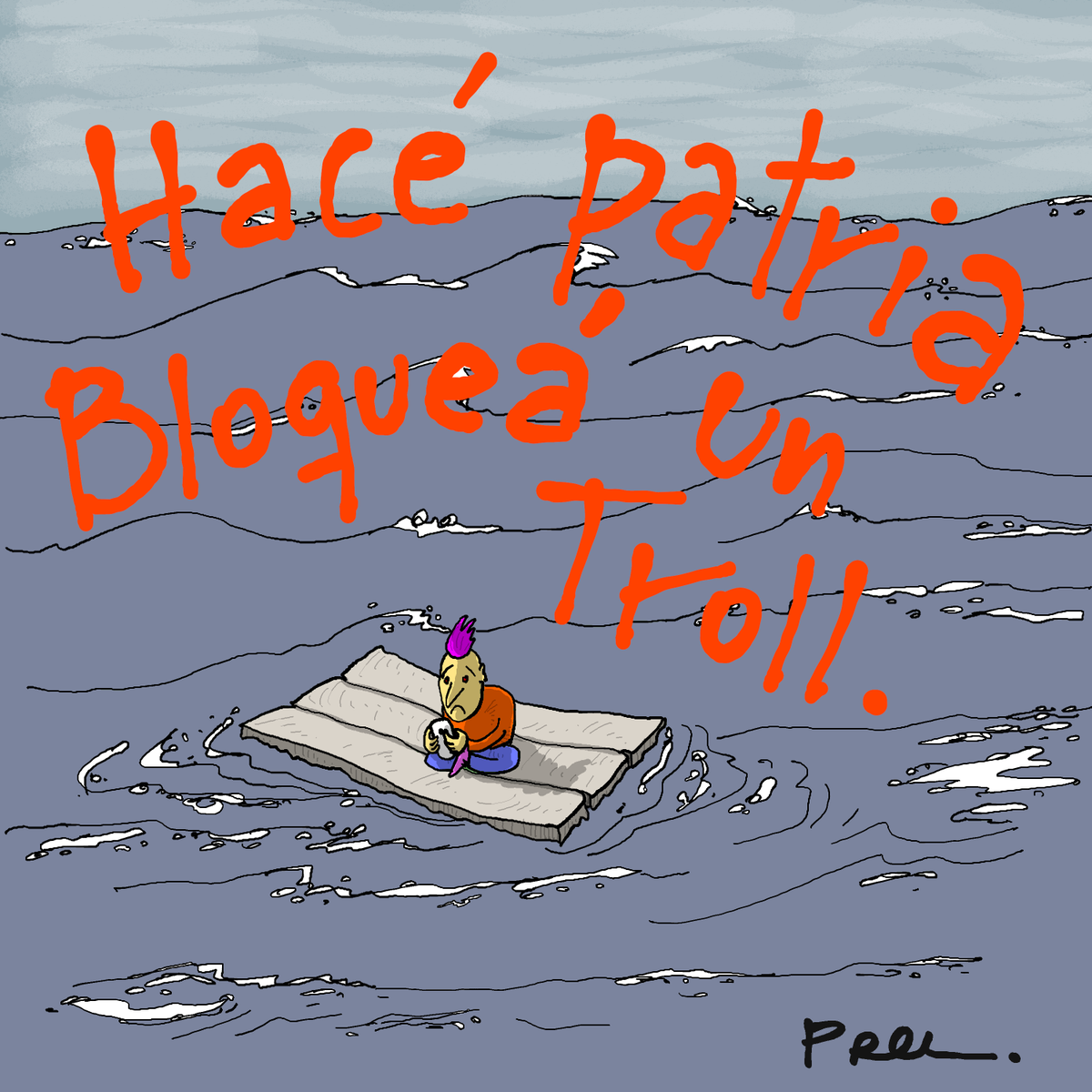 FabianPrl's tweet photo. Aprovechen para entrar a los hashtags que insultan a Cristina y hacer lista de soretes para bloquear. https://t.co/aBZy4arvaZ