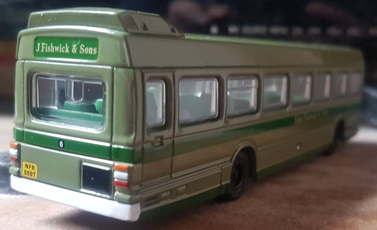 The 12th model that I got from the Coventry Transport Fair yesterday was this John Fishwick & Sons Leyland National Mark 1 by Exclusive First Editions