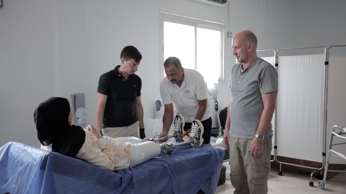 المستشفى الميداني الإماراتي يبدأ تركيب الأطراف الصناعية للجرحى الفلسطينيين #وام wam.ae/a/b2vu4hk