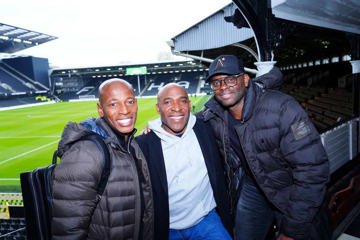 174 Fulham goals in one photo. Boa x Barry x Louis. 🔥
