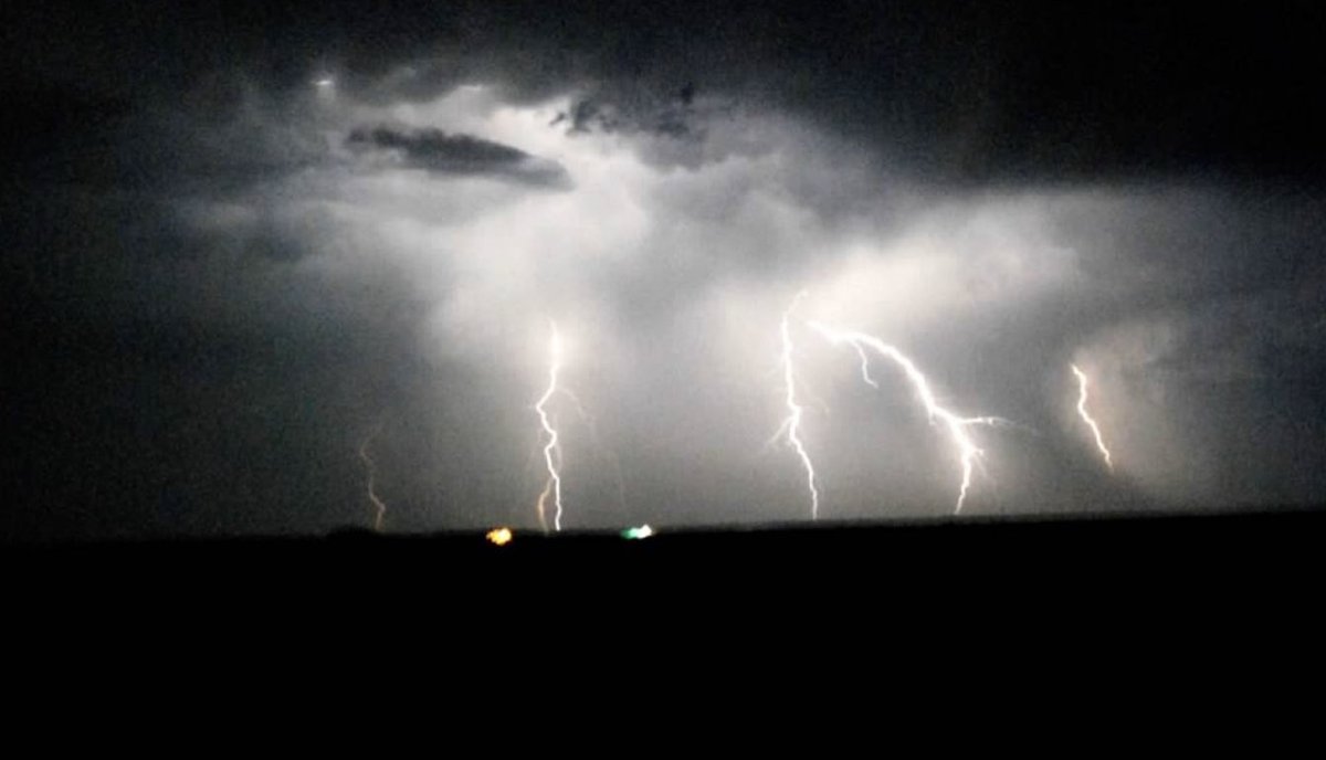 Morning patriots god bless you and your families. Storming since 5 am here. Have a blessed Sunday. Today is the day that the Lord hath made let us be glad and rejoice in it. Took this right outside of Wichita Falls a few years ago.