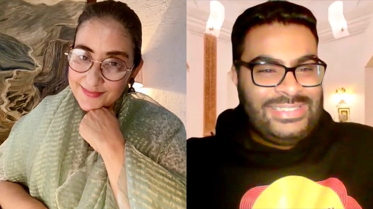 AN INTERVIEW OF A LIFETIME. Cannot express my humility enough to @mkoirala for confiding in me with some of her most candid moments of life where her upcoming #Netflix series #Heeramandi by #SanjayLeelaBhansali is a lens to introspecting her journey as an actor… This chat is for