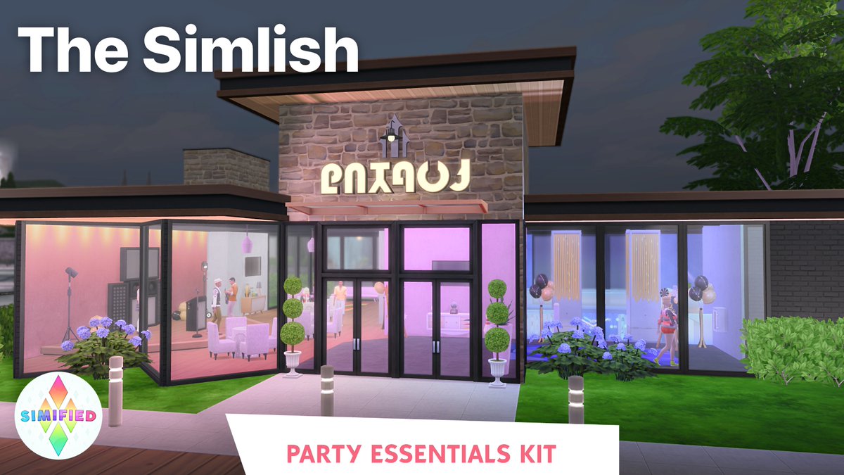 #EAPartner - The Simlish is a multi-purpose lounge with bowling, karaoke, bubble blowing, arcade, a bar and dancing!

Build Video: youtu.be/a7iPmeEpa3w
EA ID: TheSimified

#TheSims4 #PartyEssentialsKit #ShowUsYourBuilds #Sims4 @TheSims
