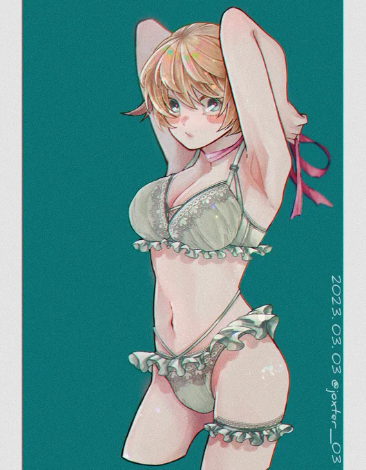 過去絵見返してた おしり→太もものライン大好きマンなのがよくわかる