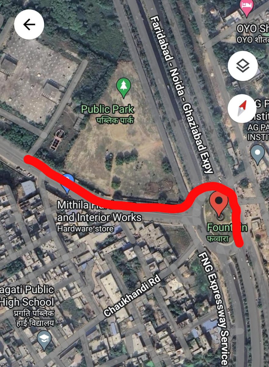 <a href="/noidatraffic/">Noida Traffic Police</a> <a href="/noida_authority/">NOIDA Authority</a>
Plz see the maps attached, the roads shown have Merging traffic, BADLY NEED TRAFFIC SIGNAL to stop Everyday Traffic Chaos.
Roads are badly Broken too.
When was the last traffic survey done, at peak hours?
Do your officers really understand issues?