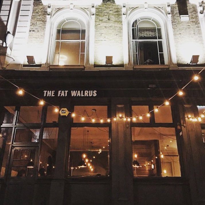 The Fat Walrus, 44 Lewisham Way, London, SE14 6NP. Under new management.

thefatwalrus.co.uk

#pub #newcross #london #quiz