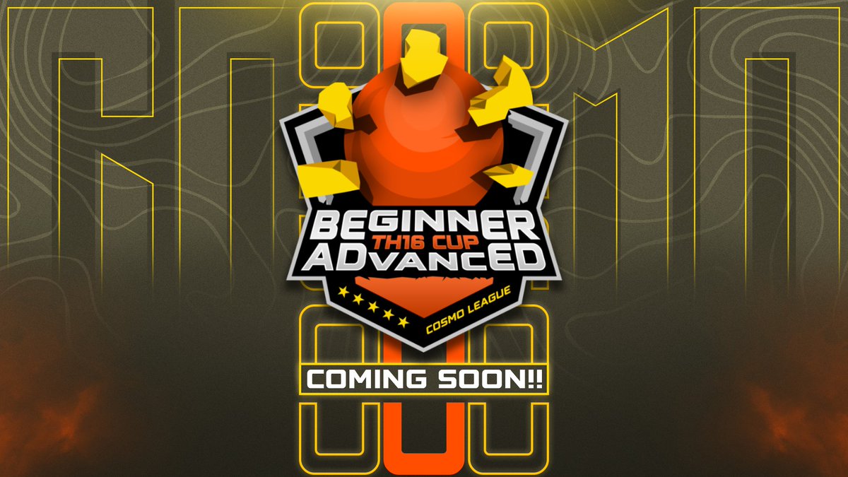 Cosmo_League's tweet photo. 🚨🚨NEW COSMO EVENT INCOMING🚨🚨

A mega cash prize pool
Two TH16 5v5 Divisions
Advanced Division - for the top 150 worldwide
Beginner Division - to allow the up and coming to show off

Stay tuned for details!