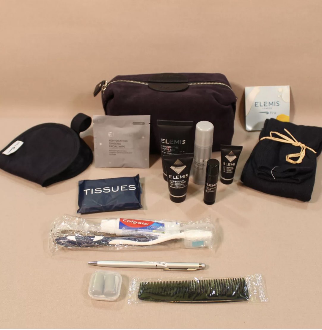Any Airline Amenity Kit collectors… I have a BA First Class Alice Temperley one available. Even if not a collector it’s a nice bag and contents. Message me if interested.