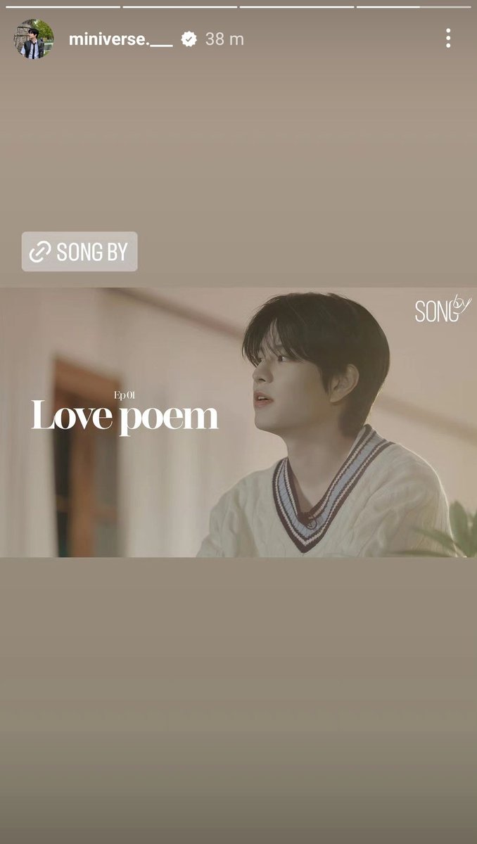 [IG] 240428 | @/miniverse.__ Instagram Story Update! 'youtu.be/HpLn83ryxvM/' 🎥 SONG by seungmin | ep.01 love poem 🔗 : instagram.com/stories/minive… #Stray_Kids #StrayKids #스트레이키즈 #Stayspedia 🥨