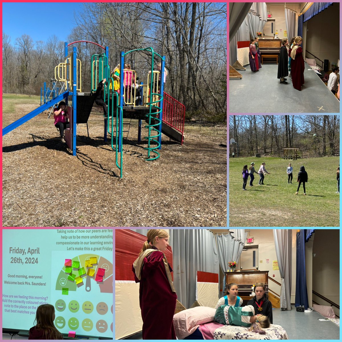 MsAveryKent's tweet photo. As we are nearing the end of April, reflecting on the many memories made during the month at @alcdsb_stpe 📸☀️ #FactFluency #Sportsmanship #Musical #SEL @alcdsb https://t.co/squxAUWtNn