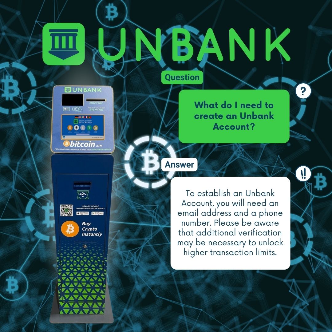 Venture into the world of crypto with Unbank! Explore our FAQs for expert guidance. #seamless #seamlesstransaction #bitcoinatmmachine #bitcoinatmusa #success #unbank #cryptocommunity #faq