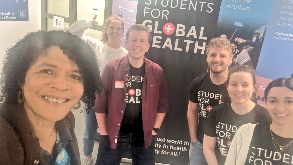 Inspiring to open @WeAreSfGH Conference @UniofNewcastle alongside so many young people passionate about global health equity & the difference we can make!