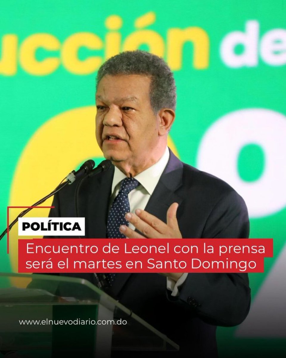 La Voz del Pueblo, encuentro del candidato presidencial de la Fuerza del Pueblo, Leonel Fernández, de los lunes se ofrecerá mañana martes en la Capital por feriado del día del Trabajo.