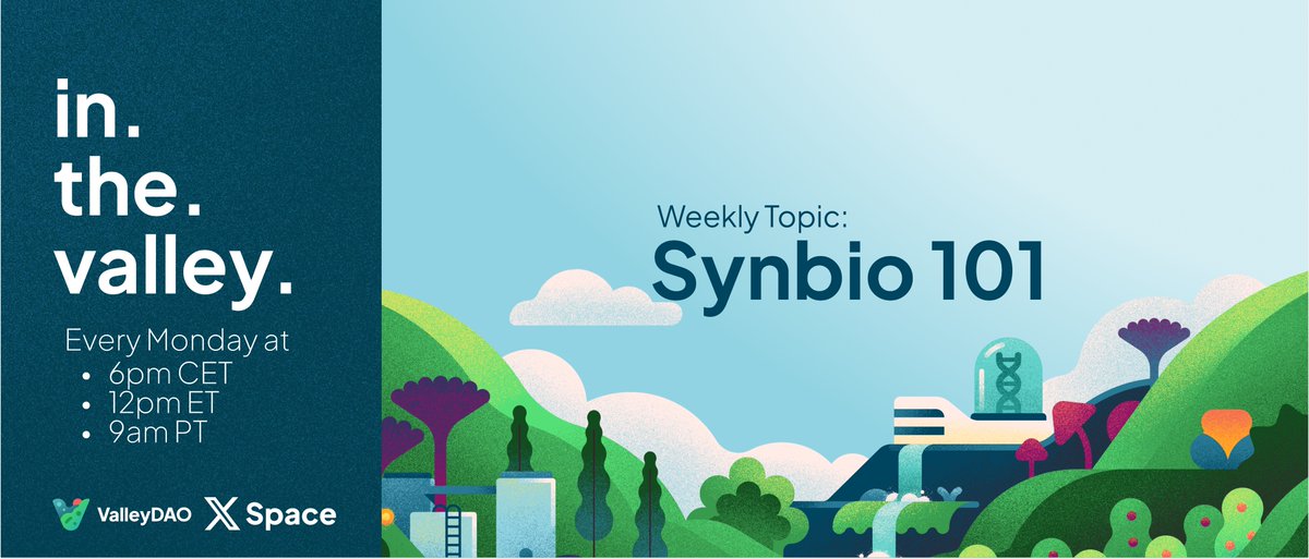 The #syntheticbiology and #biomanufacturing ecosystem is socially fragmented here on X. 

What we're missing is a place where we can consistently come together for a weekly conversation to discuss research areas, problems and discoveries - and even to engage in debates.