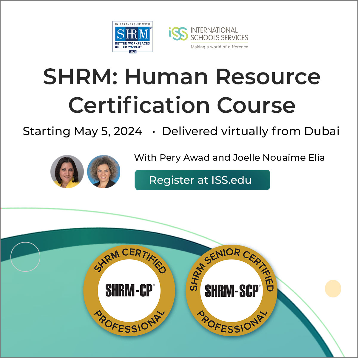1 week away: Prepare for success with the upcoming ISS-SHRM certification course! Starting May 5, this comprehensive course is designed to help you excel in the Human Resources Certification exam. Save your spot at iss.education/HR-Cert-May24 #ISSedu #HR #EdChat