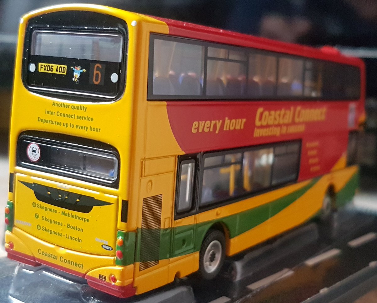 The 13th & final model that I got at the Coventry Transport Fair yesterday was this Stagecoach In Lincolnshire Wright Eclipse Gemini Volvo B7TL in Lincolnshire Roadcar livery by Corgi OOC.