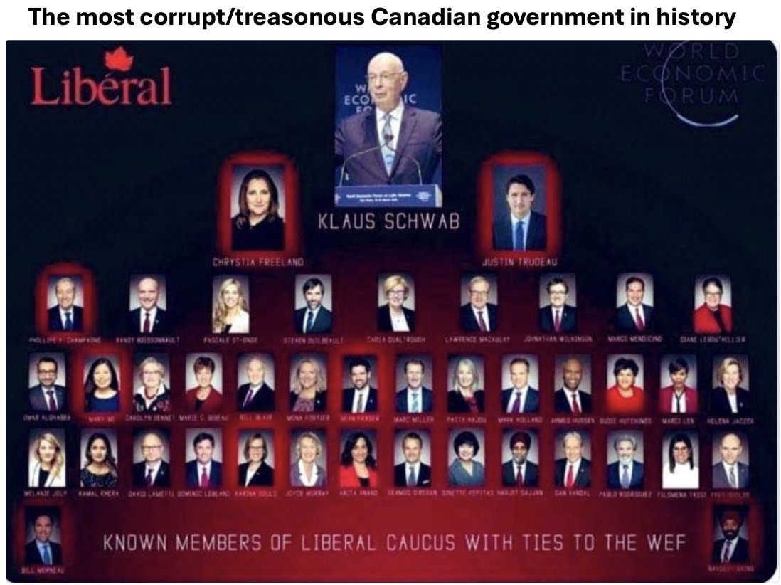 @brianlilley Wake up Canada.
The real 👇Justin WEF Trudeau 
And his band of WEF destroy Canada colluders 👇