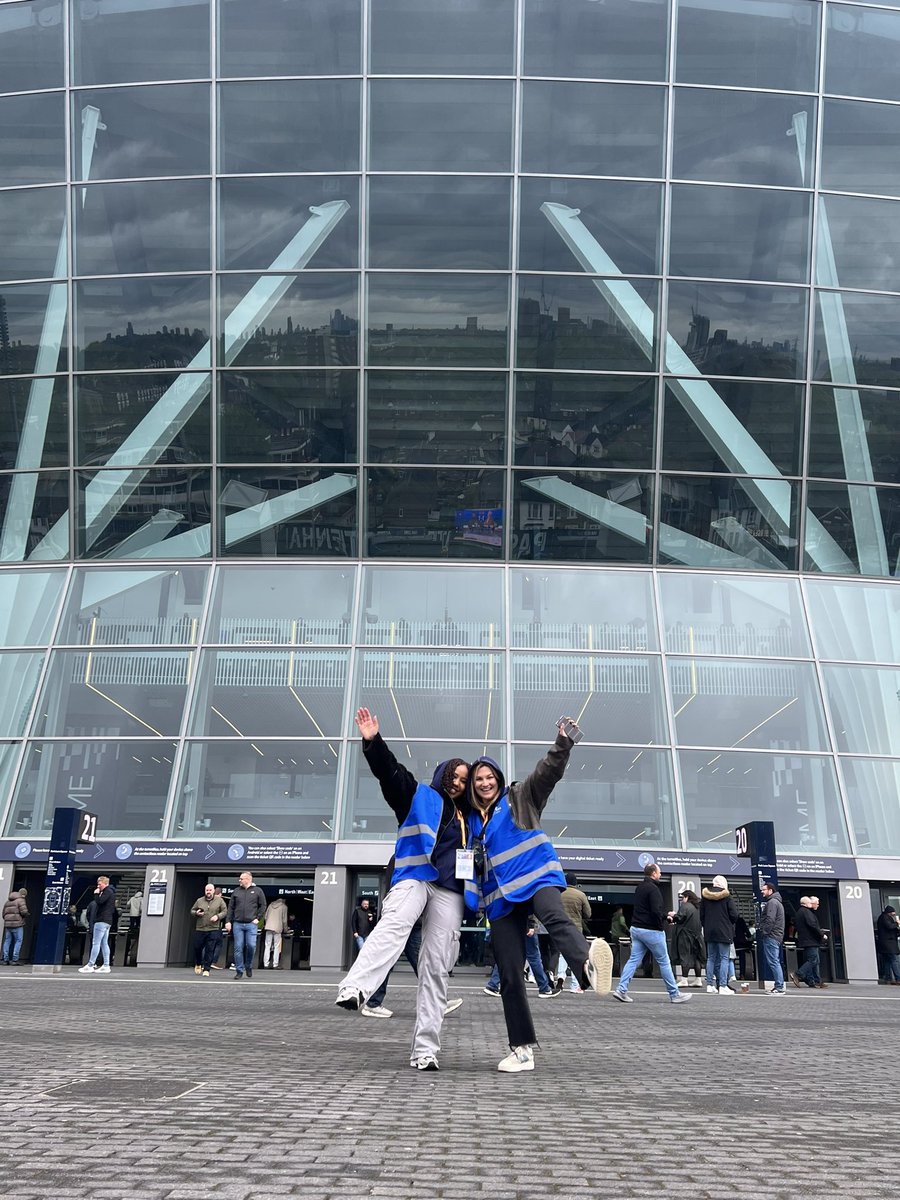 Our iconic fundraisers at an icon stadium! @SpursOfficial ⚽️💙