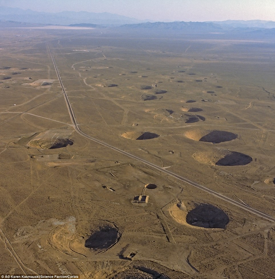 WARNINGS: Atomic bomb craters, each with radioisotopes twice the level of nuclear reactors, close to Las Vegas, and closer to Indigenous desert Nations.