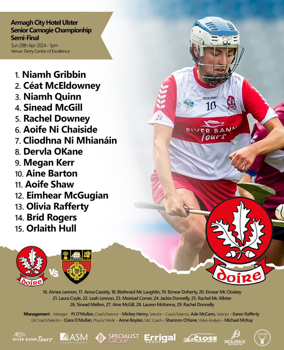 LATEST 2024 Armagh City Hotel Ulster Senior Camogie Championship Semi-Final 2nd Half Derry 1:10 (13) Down 0:03 (03) @RiverBannTours @asm @ulstercamogie